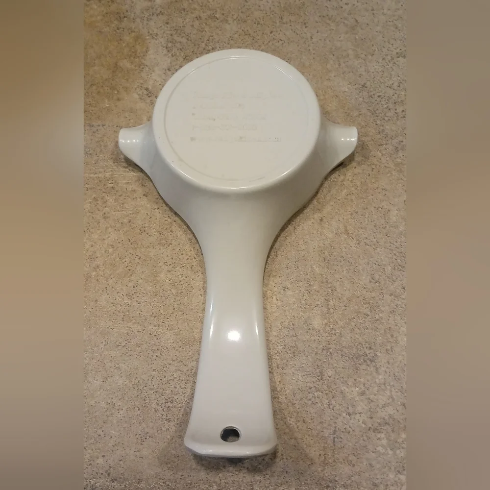 Vintage Melamine Spoon Rest | 1/4 Cup Measuring Tool